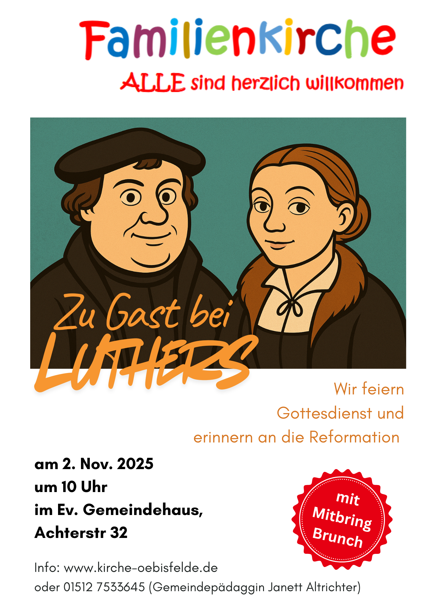 Familienkirche zum Reformationstag